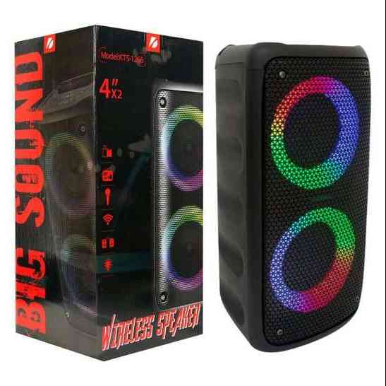 KTS-1266 4 Inch Twin Bluetooth Speaker